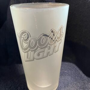Coors light frosted glass